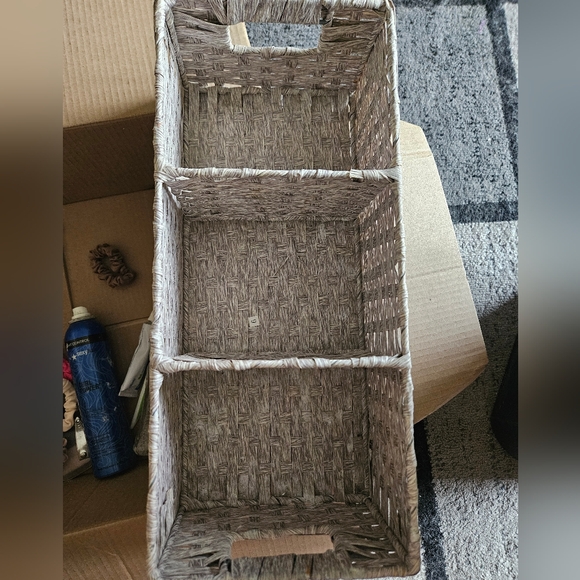 Other - Woven Storage Basket Organizer